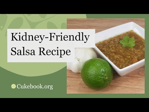 60 Second Low Sodium Salsa Recipe