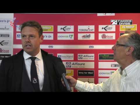 Persconferentie trainers FC Lienden - Jong Sparta