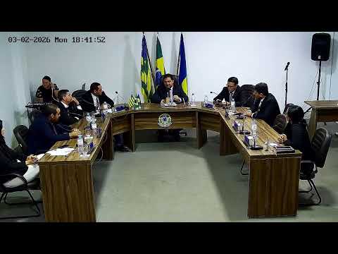 6ª  Sessão Ordinária da Décima Quinta Legislatura da Câmara Municipal de Ouro Verde de Goiás