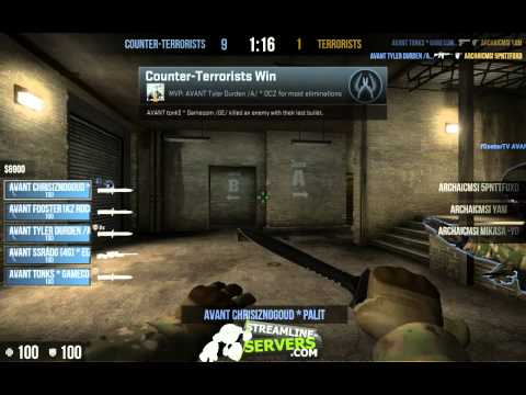 Cybergamer Professional League - Week 1 - Archaic vs AVANT, Archaic vs CRUX, Professors vs STREAMLIN