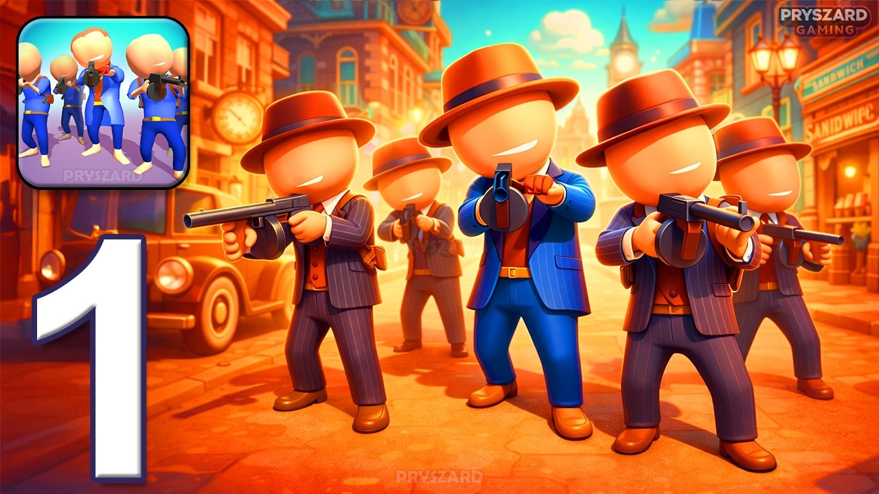 American Mafia - Gameplay Walkthrough Part 1 - American Mafia Commander (iOS, Android)