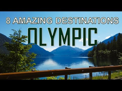 8 Amazing Places in OLYMPIC NATIONAL PARK [4K]