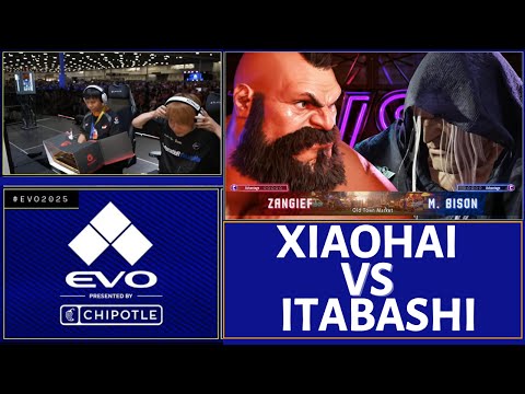 SF6 EVO 2025 Top 24 Losers - Xiaohai (Mai) vs Itabashi (Zangief)