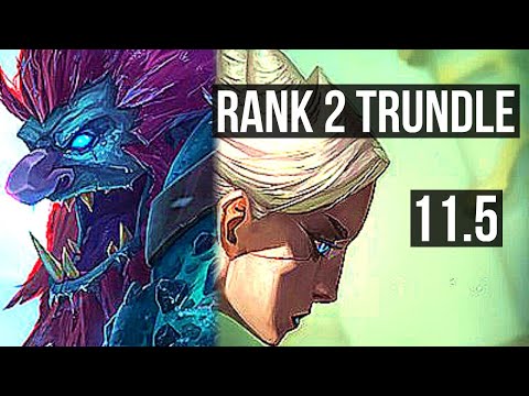 TRUNDLE vs CAMILLE (TOP) (DEFEAT) | Rank 2 Trundle, 1.1M mastery, Rank 30 | TR Challenger | v11.5