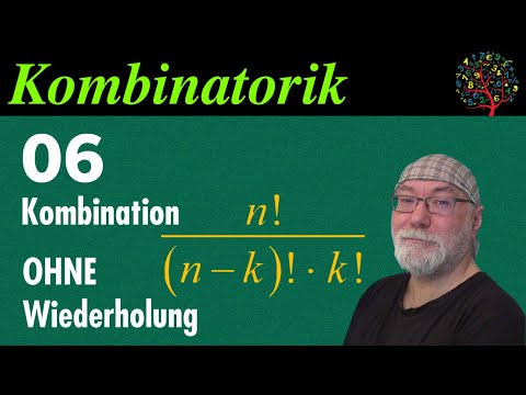 Kombinatorik 06 - Kombination ohne Wiederholung
