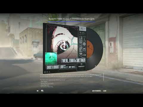 Counter Strike 2 - Music Kit | TWERL and Ekko & Sidetrack, Under Bright Lights-Unboxing-