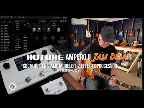 Демонстрация звучания Hotone Ampero II