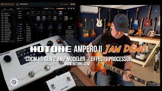 Video thumbnail for HOTONE Ampero II - Jam Demo by Brett Kingman