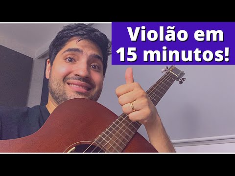 Como tocar Violão em 15 minutos | Aprenda violão do zero