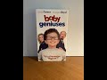 Opening To Baby Geniuses VHS 1999
