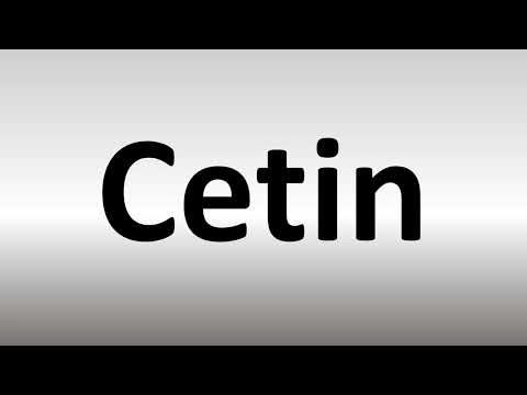 How to Pronounce Cetin (Çetin)