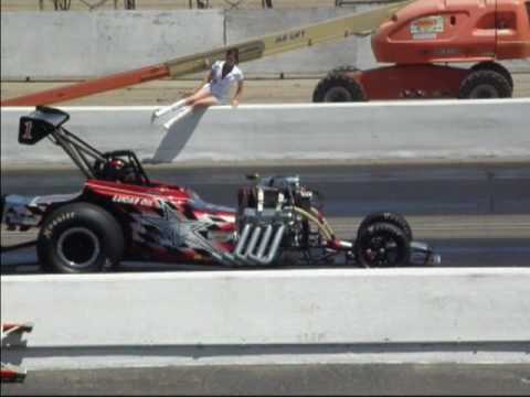 Cute Dragster Backup Girl