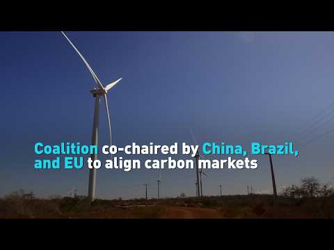 Coalition co-chaired by China, Brazil, and EU to align carbon markets