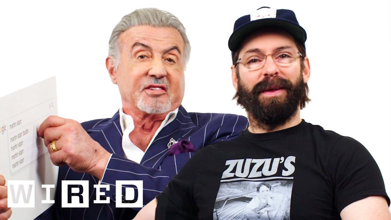 Sylvester Stallone & Martin Starr Answer The Web's Most Searched Questions | WIRED