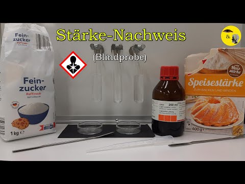 Stärke-Nachweis mit Lugolscher Lösung | Blindprobe