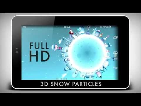 Christmas planet LWP Video