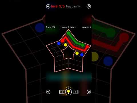 Flow Free Shapes - (Daily Puzzles) 1-14-2025 - YouTube