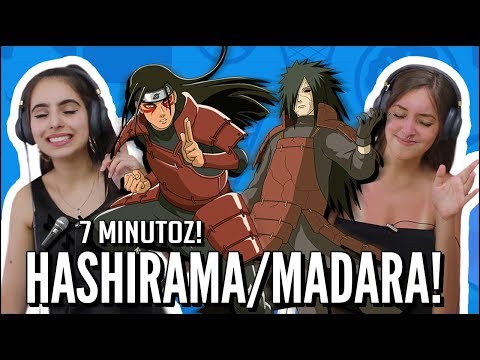 JOVENS REAGEM A 7 MINUTOZ - HASHIRAMA, MADARA E OBITO - NERD HITS