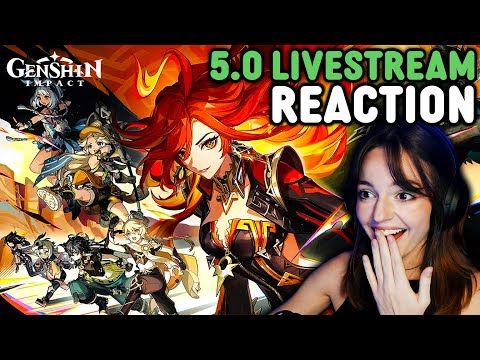 NATLAN STORY, INSANE QOL + FREE CHARACTERS?? | Genshin Impact Version 5.0 Special Program REACTION
