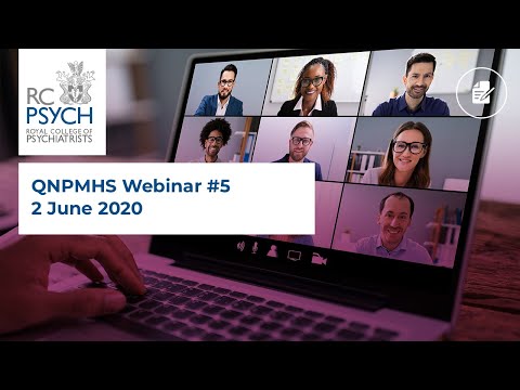 QNPMHS Webinar #5 – 2 June 2020