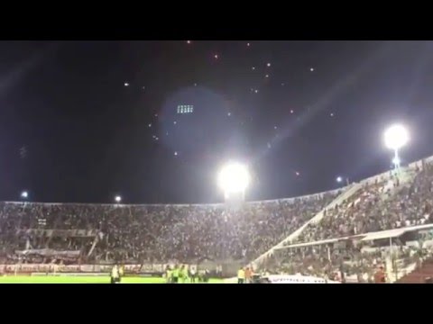 "Huracán vs Atl Nacional | Recibimiento" Barra: La Banda de la Quema • Club: Huracán • País: Argentina