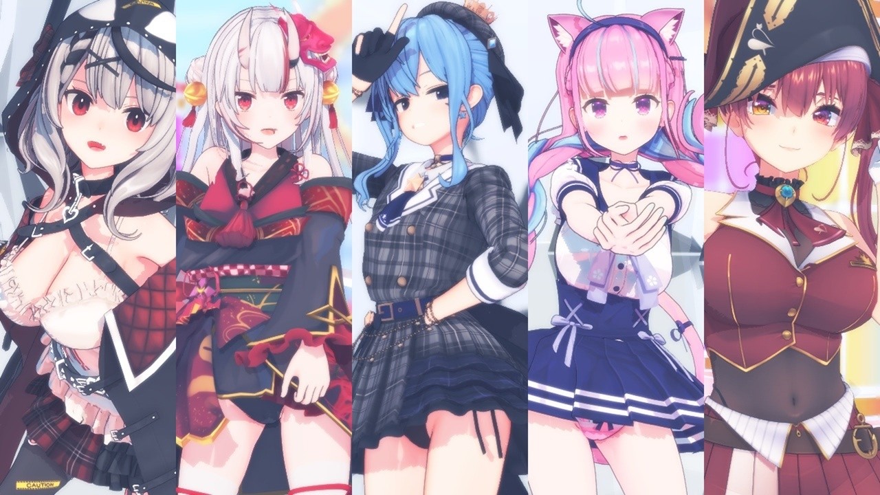 【ホロライブMMD】『気まぐれメルシィ』by 星街すいせい&湊あくあ&百鬼あやめ&宝鐘マリン&沙花叉クロヱ【4K】