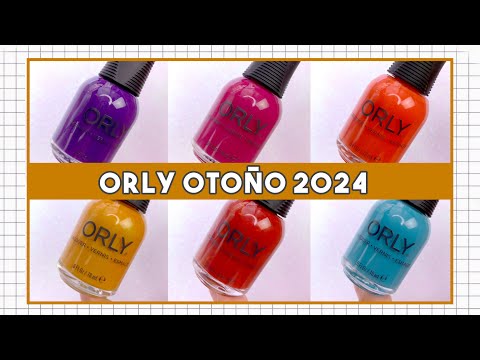 ¡NUEVOS TONOS TIERRA! · ESMALTES ORLY OTOÑO 2024 💅🏼 Esmalte Tradicional