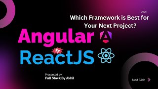 Which Framework is Best for Your Next Project?