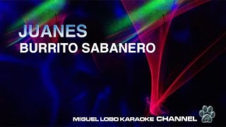 JUANES - MI BURRITO SABANERO - Karaoke Channel Miguel Lobo