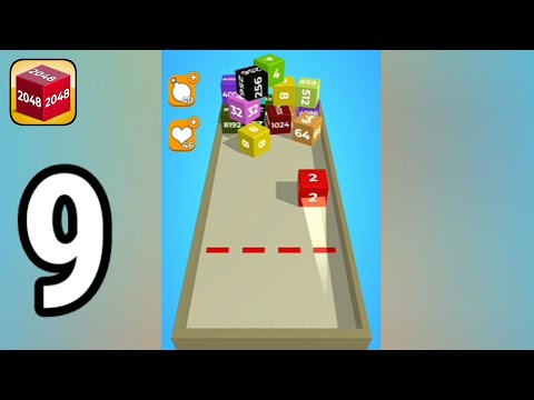Chain Cube: 2048 3D - Gameplay Walkthrough Part 9 (Android, iOS)