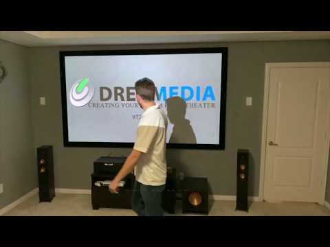 QUICK REVIEW 4K Epson 5040 / 7.1 Klipsch Reference Premiere 4 series / 120" projector screen