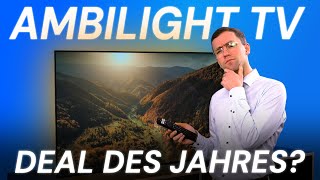 Philips OLED 708 im Test - Ambilight, Google TV & Gaming Fernseher im Top-Deal?!