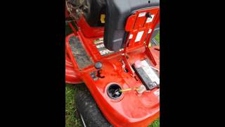 Solution for: troy built pony riding mower will not crank