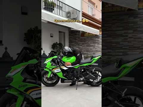 Que susto, pensé que se refería a ella… 💚✨. #moto #kawasaki #ex #viral #parati