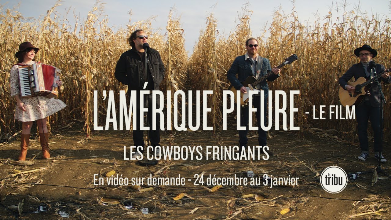 Miniature de la vidéo LES COWBOYS FRINGANTS - Bande-annonce L'AMÉRIQUE PLEURE - le film du film Les Cowboys Fringants - L’Amérique Pleure