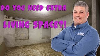 Watch video: Creating More Living Space with Egress Windows in Williston, Vermont, with Matt Clark's Northern Basement Systems.