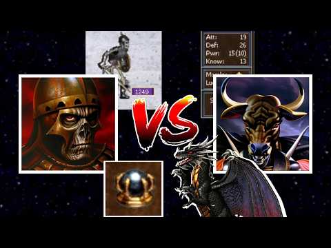 Heroes 3 Battle: Orb of Vulnerability Unleashed: Straker’s Skeleton Army vs Dace!