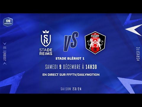 J10 I Stade de Reims – FC Fleury 91 (2-0), le résumé | D1 Arkema | FFF 2023-2024