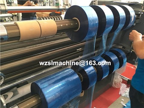 Slitting Machine for PVC Foil