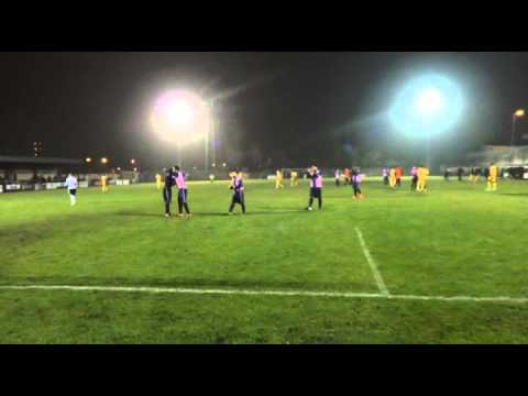 "The Rabble" Dulwich Hamlet FC V Maidstone United 17 December 2013