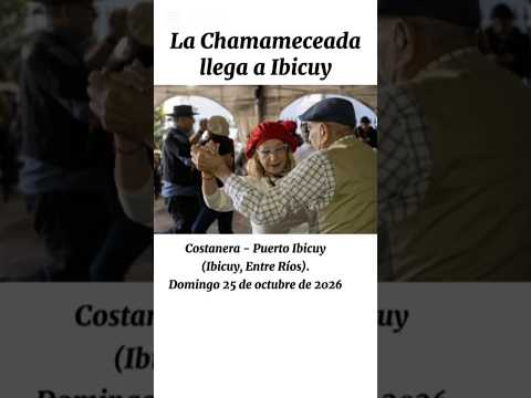 La “Chamameceada” llega a Ibicuy, Entre Ríos