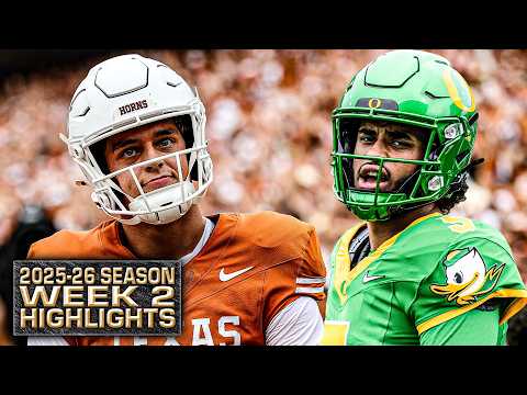 WEEK 2 HIGHLIGHTS from the 2025-26 college football season 🎥 | ESPN College Football