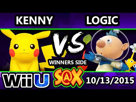 S@X 119 - Kenny (Pikachu) Vs. VGBC | Logic (Olimar, Diddy) SSB4 Tournament - Smash Wii U - Smash 4