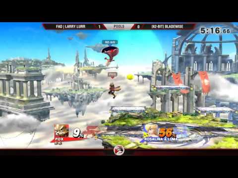 Smash 4 Paragon LA - Pools - FAD l LARRY LURR (Fox) vs 62 BIT l BLADEWISE (RosaLuma)