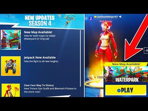 fortnite season 4 new waterpark map replacing tilted towers fortnite battle royale - fortnite tilted towers season 4