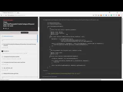 79-Laravel Application | Laravel Project | Dept & Periods   Creating Category
