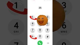 I-c-o-n-i-c ,༼⁠ ⁠つ⁠ ⁠◕⁠‿⁠◕⁠ ⁠༽⁠つorange 🧡 Happy 😊 Ghostbusters Theme on iPhone Keypad 👻🎶 #funny