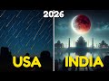 5 Luckiest Astronomical Events Coming In 2026