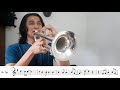 CHET BAKER - BUT NOT FOR ME / INTRO DE TROMPETA CON NOTAS Y PARTITURAS