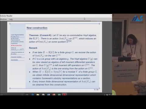 Martin Kassabov - From character varieties to quantum representation of mapping class groups